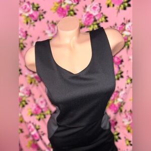 Y2k bebop pencil dress wiggle sheath vintage sexy black gray career work nice